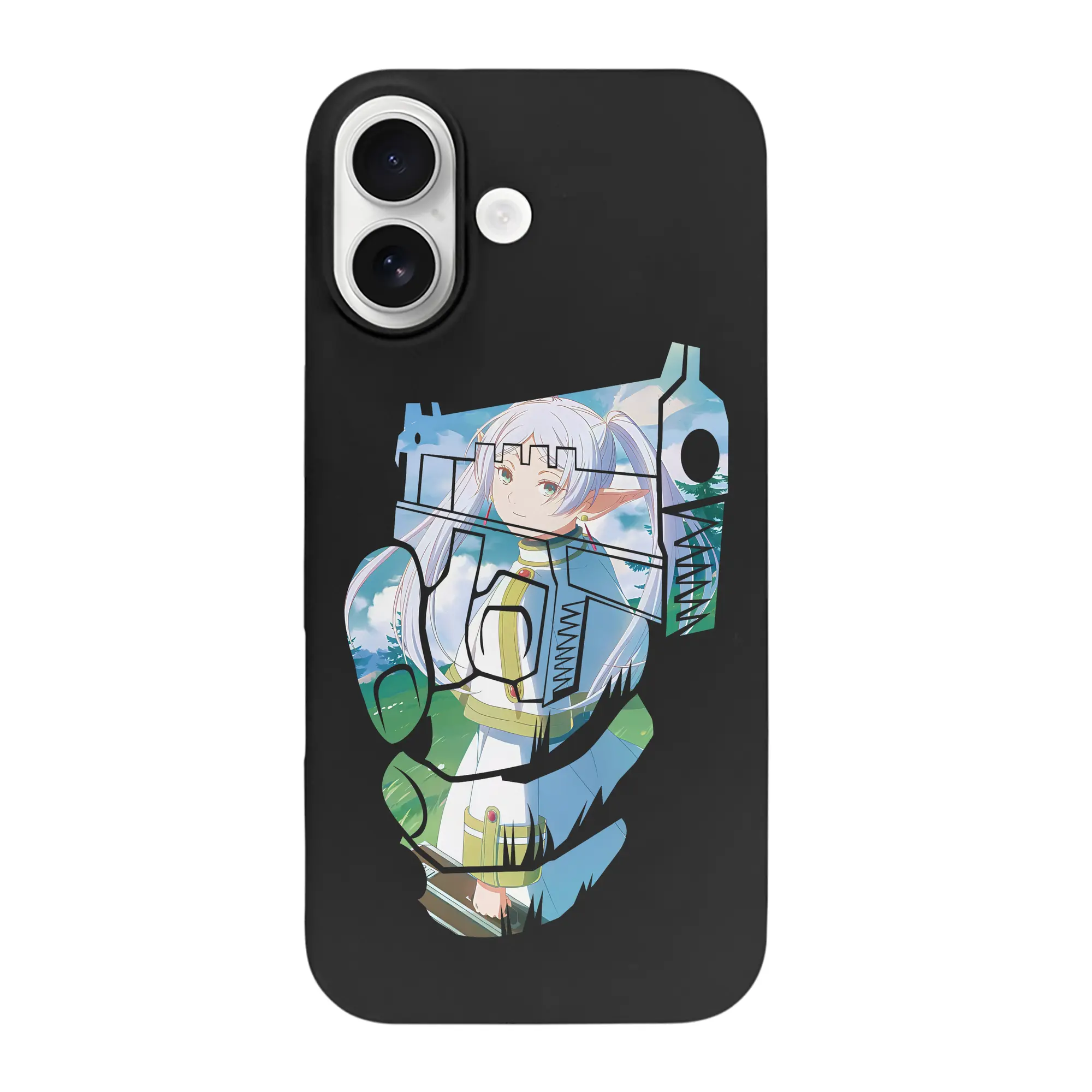 葬送のフリーレン（Frieren） グッズ,フリーレン（Frieren） - iPhone 17 シリーズ シリコンケース 薄型 耐衝撃 指紋防止 ソフトタッチカバー 精密フィット 傷防止 保護ケース iPhone 17/17 Air/17 Pro/17 Pro Max 対応